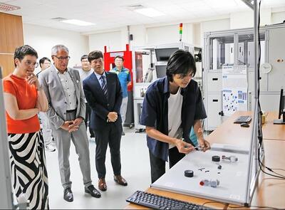 媒體報導-勤益科大接待德國埃斯林根應用技術大學校長 共育技職人才